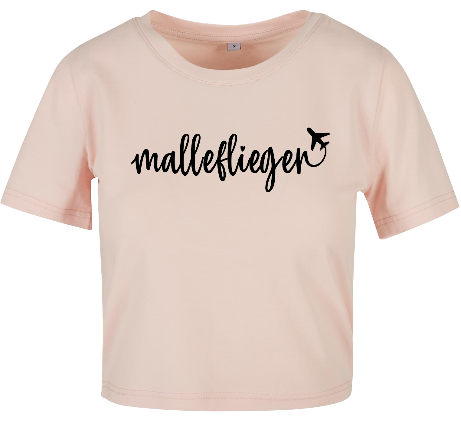 UNNORMAL - Malleflieger - Girl Crop Shirt [pink]
