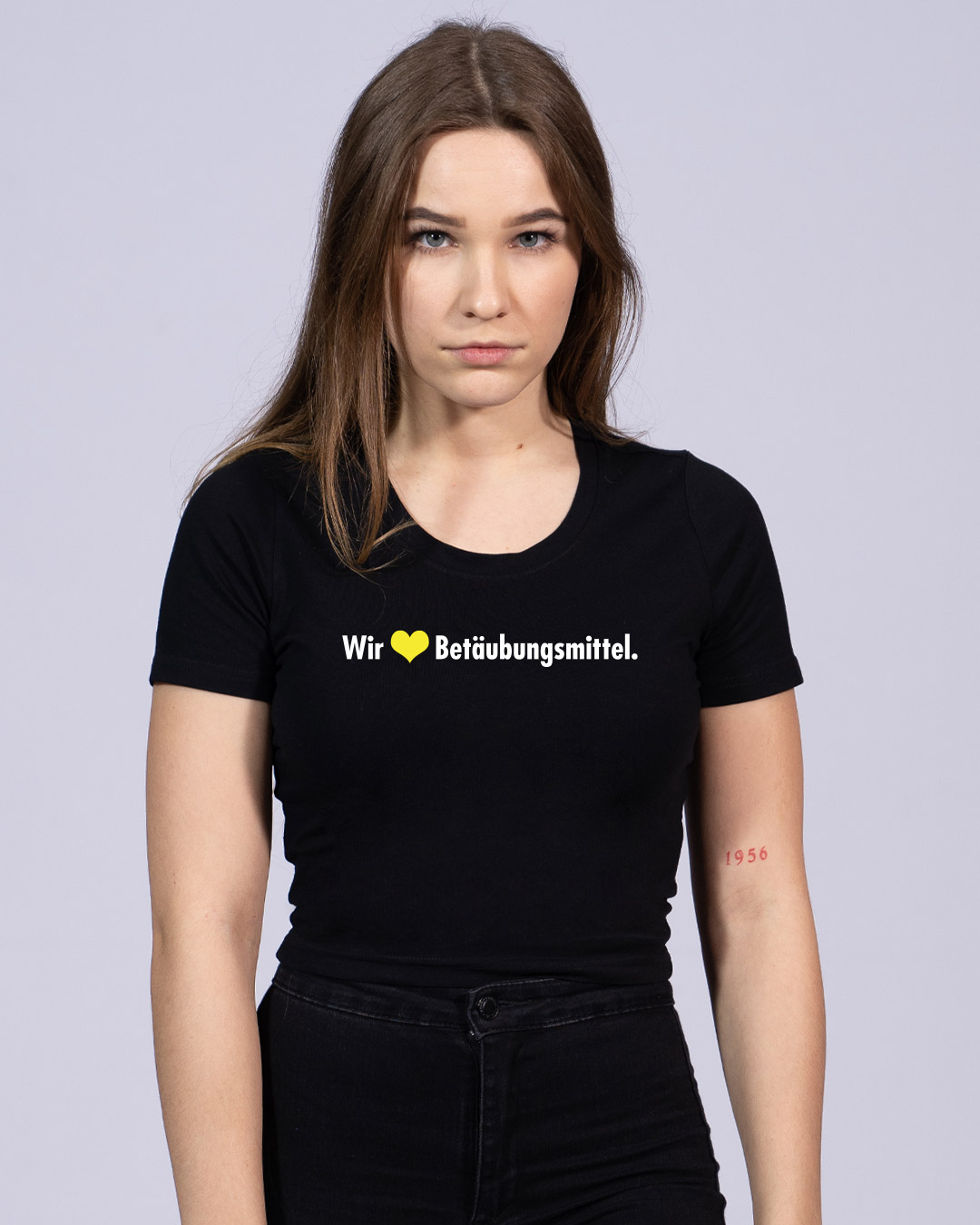 Wir lieben Betäubungsmittel - Clubkatzen Girls Crop Top