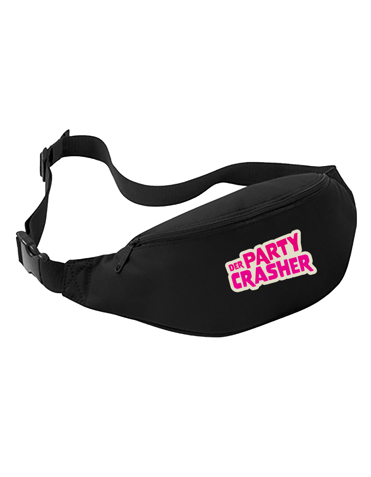 Partycrasher - Logo Gürteltasche [schwarz]