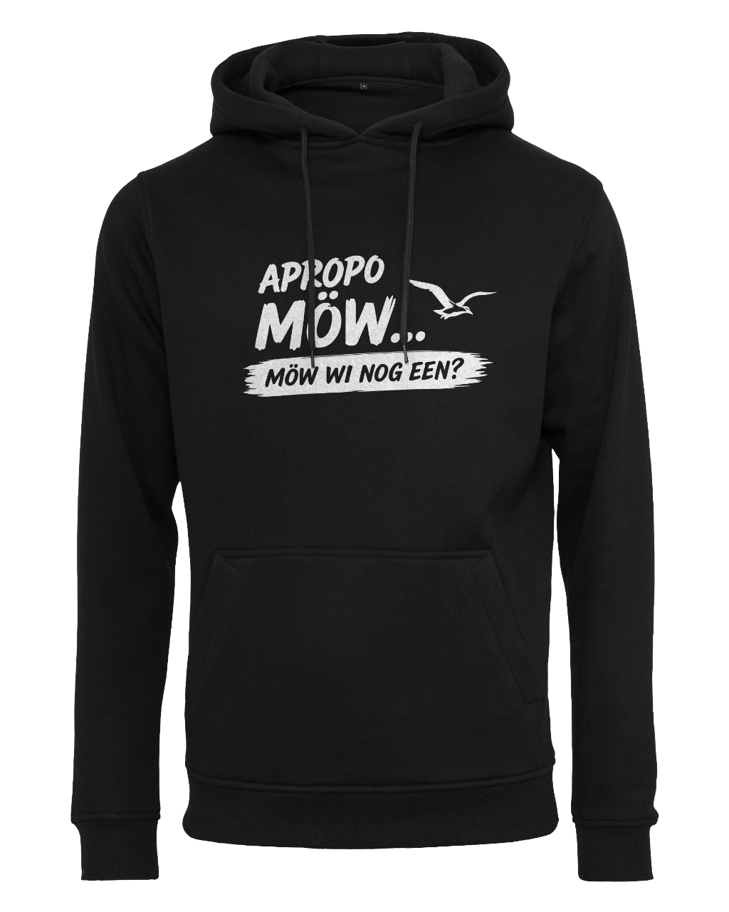 Dr. Charly - Hoodie Apropo Möw [schwarz]