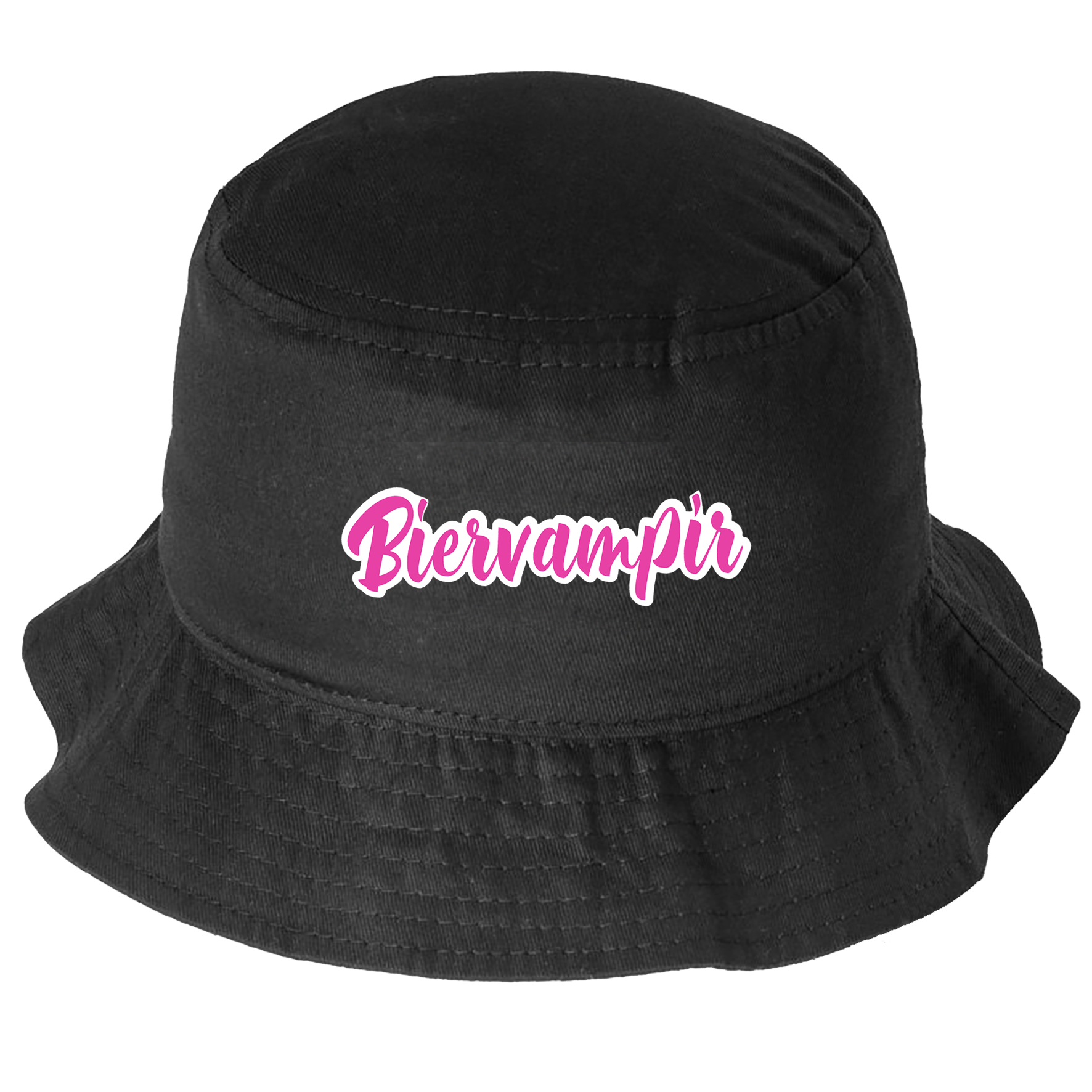 Biervampir - Feierhut - Logo [black]
