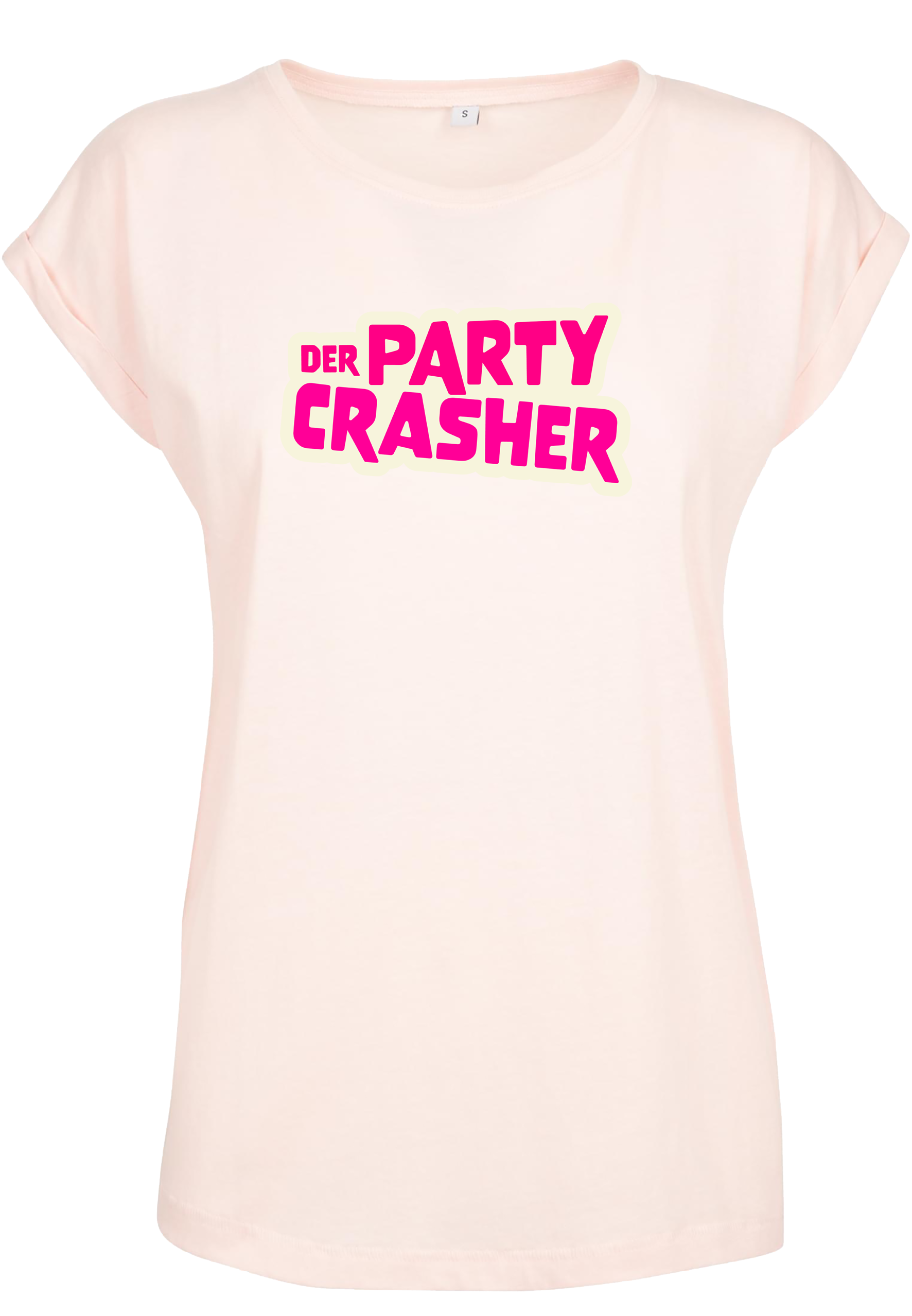 Partycrasher - Logo Girl Extended Shirt [pink]