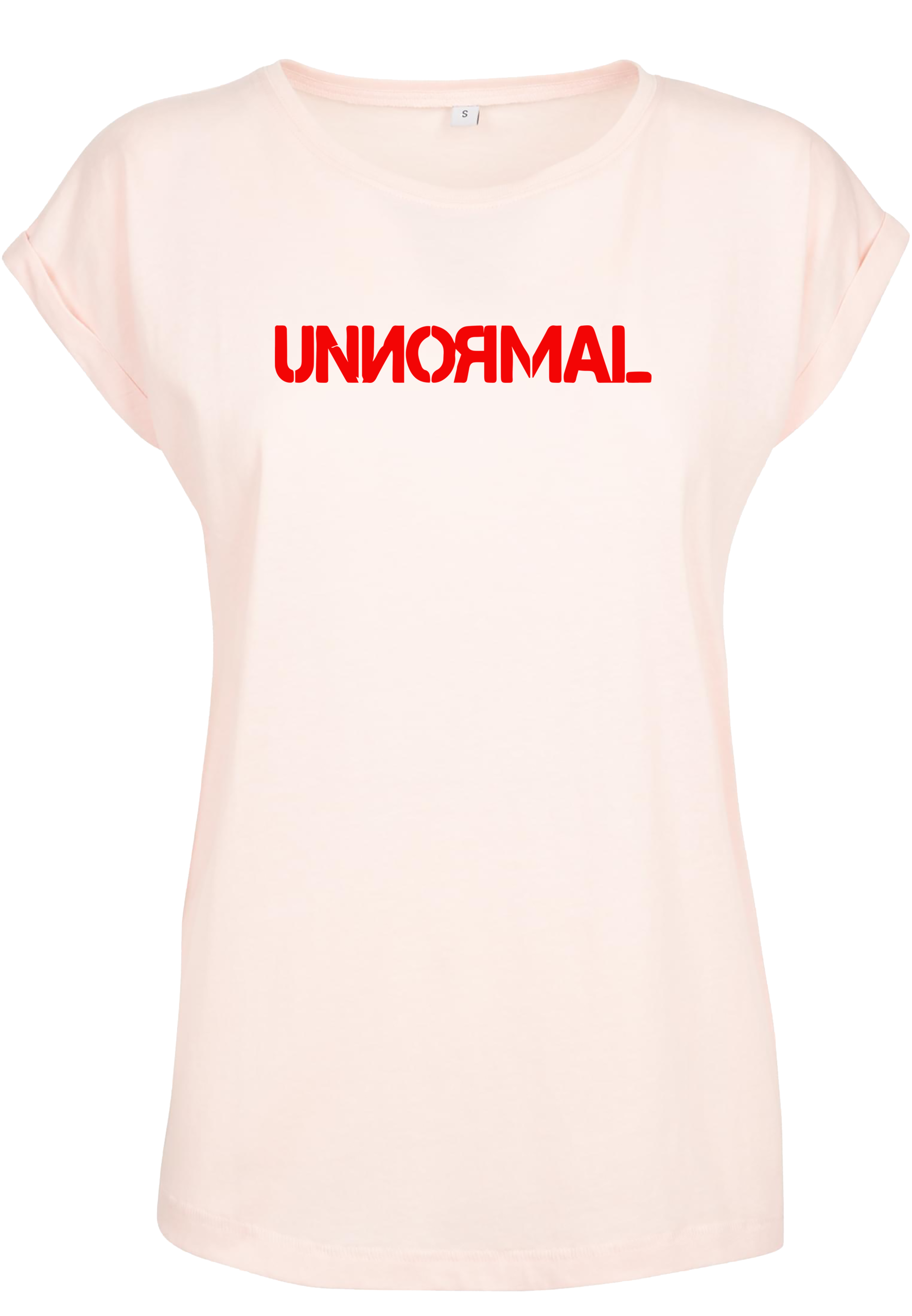 UNNORMAL - Logo - Girl Extended Shirt [pink]
