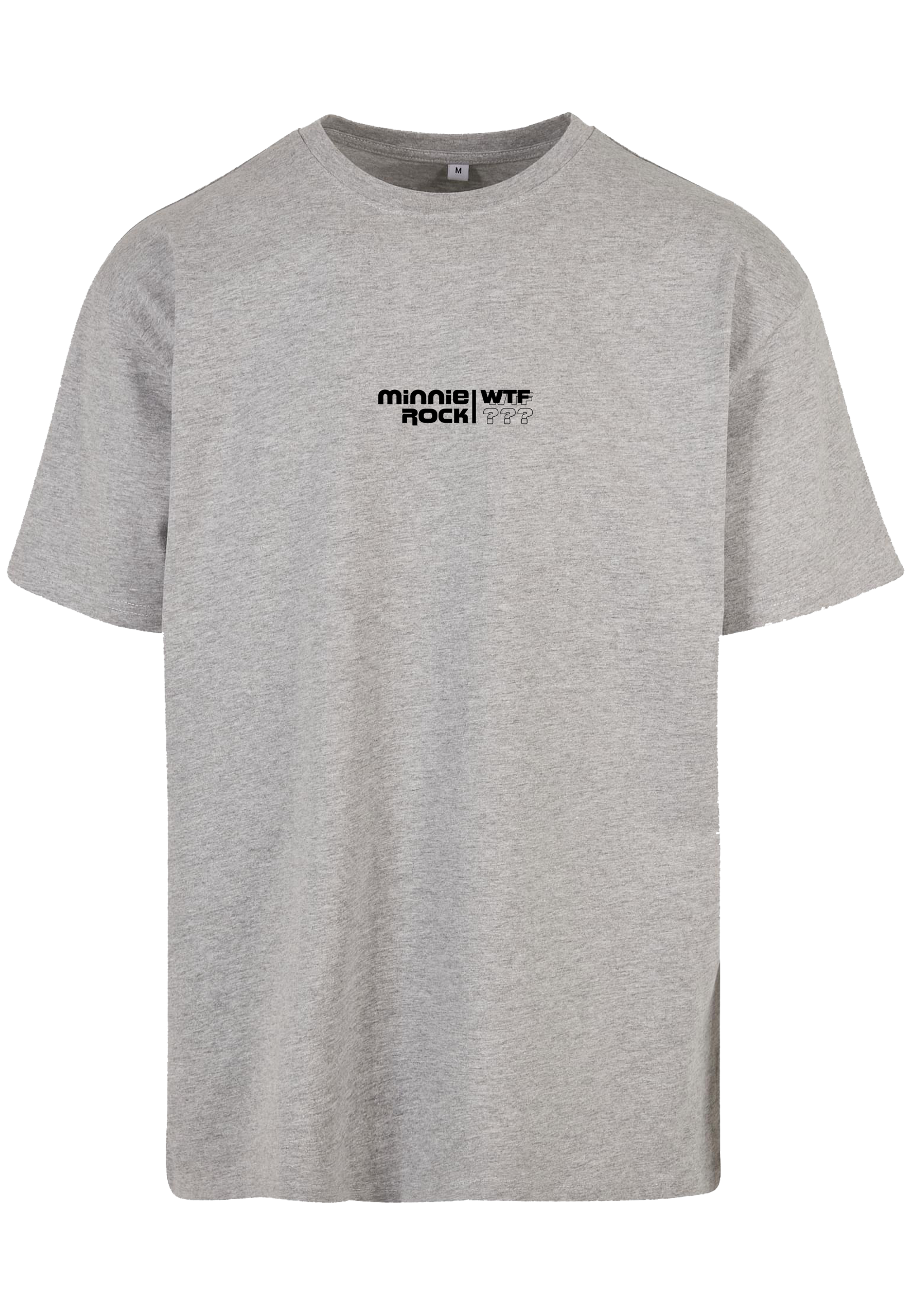 minnie rock - WTF is minnie - Unisex Oversized T-Shirt [grau]