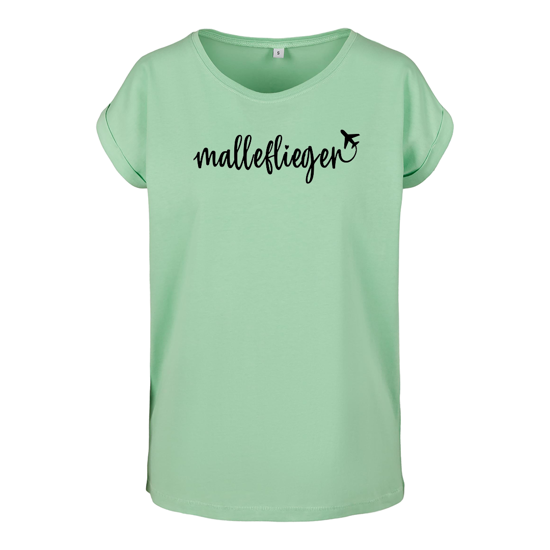 UNNORMAL - Malleflieger - Girl Extended Shirt [grün]
