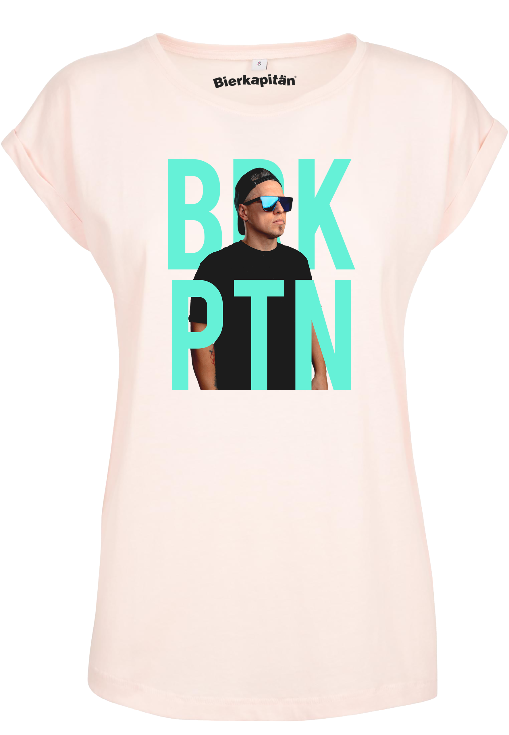Damen - Bierkapitän - BRKPTN Picture - Girl Extendend Shirt [rosa]