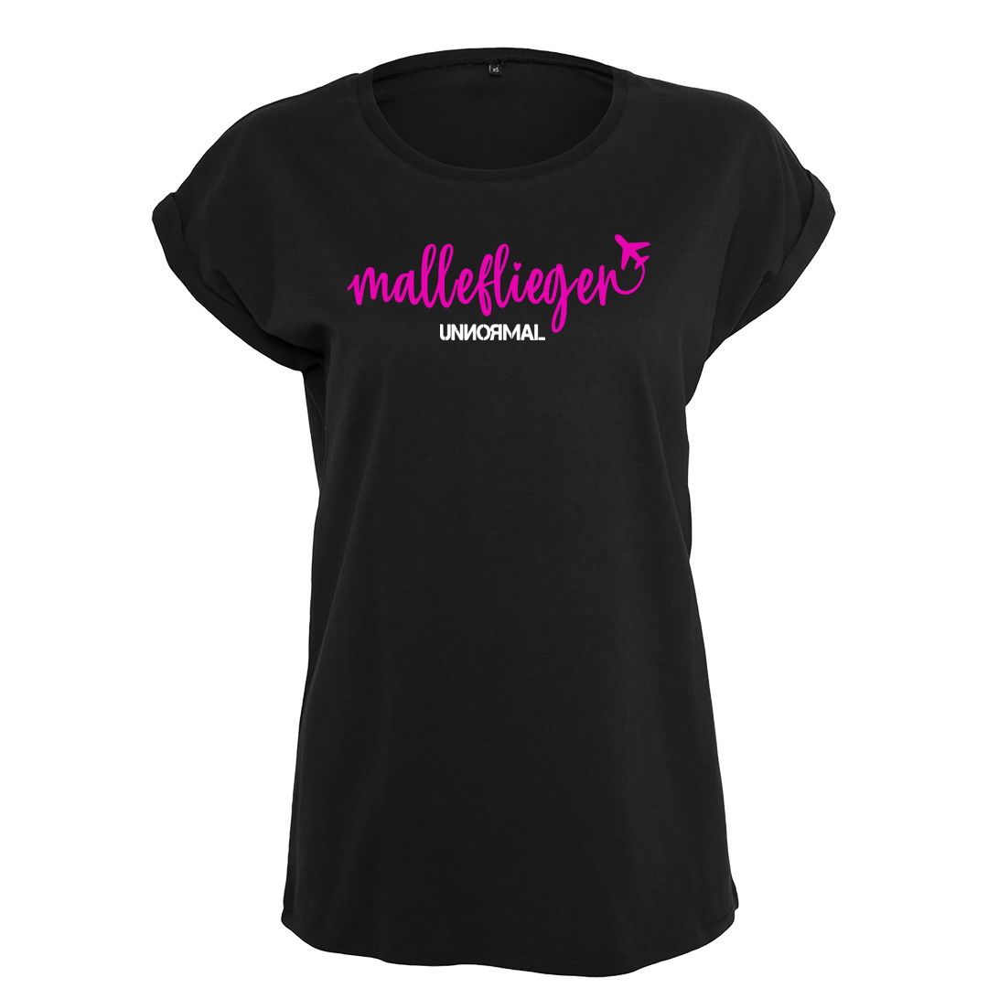 UNNORMAL - Malleflieger - Girl Extended Shirt [schwarz]