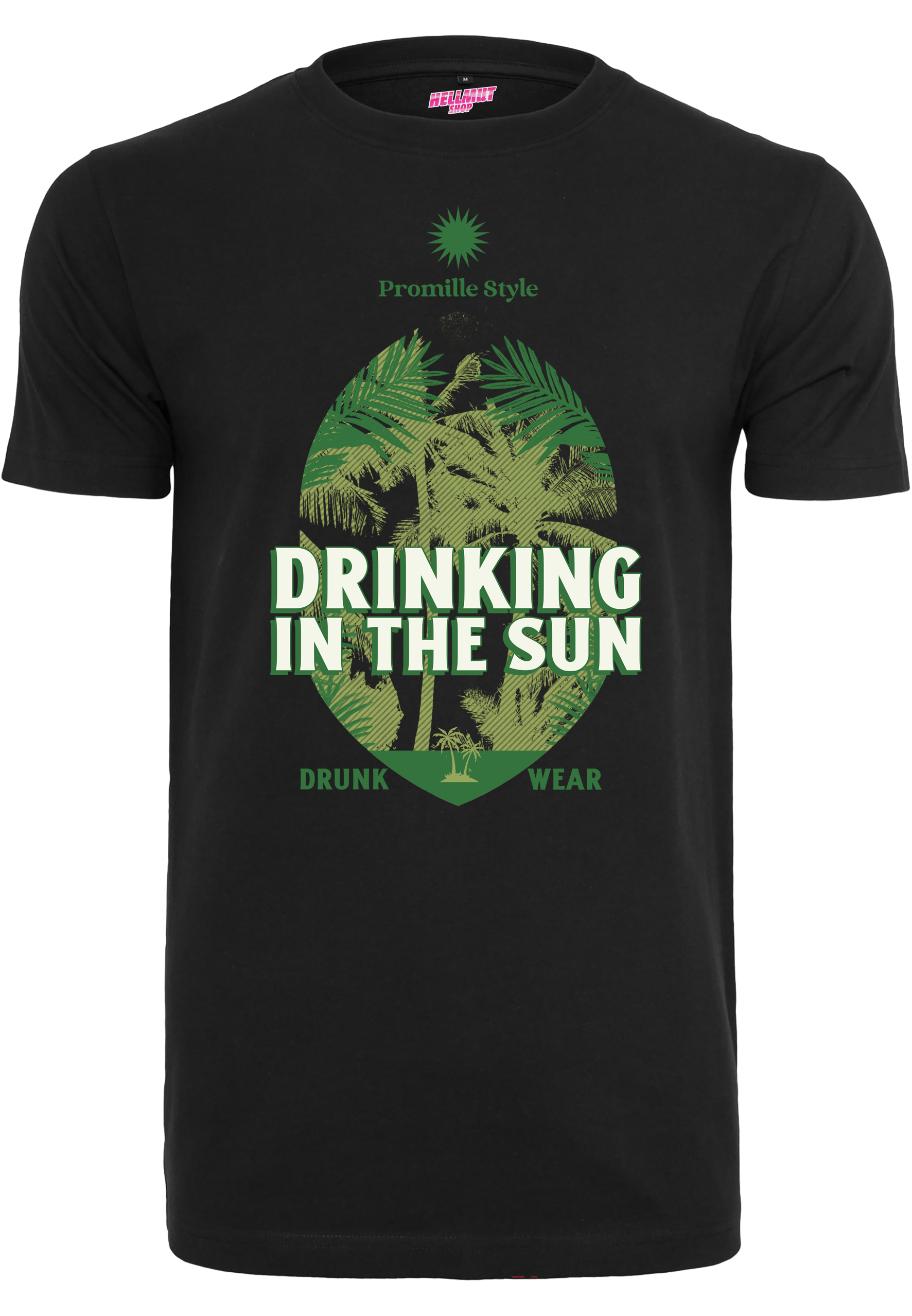 Promille Style - Drinking in the Sun Shirt [black]