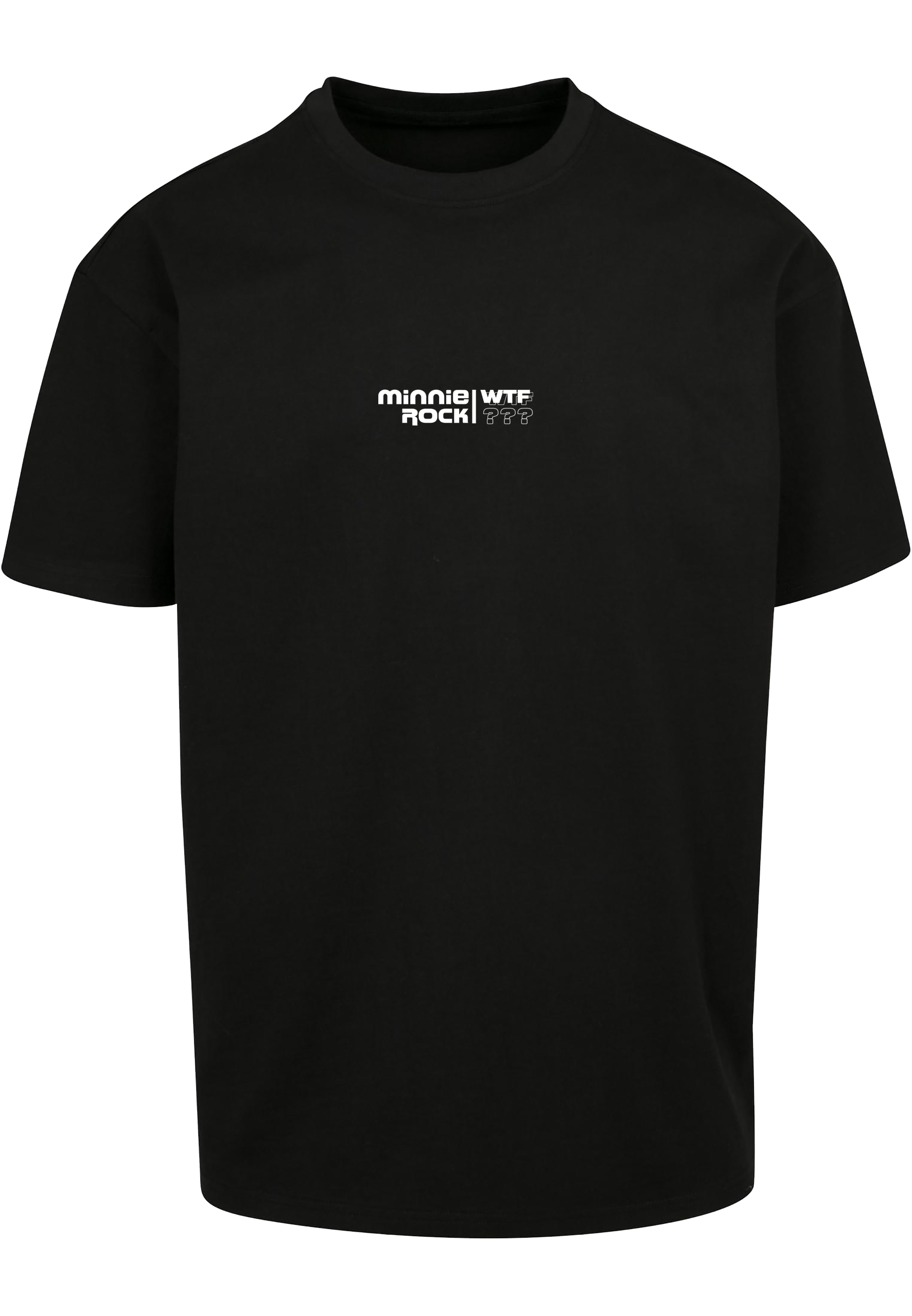 minnie rock - WTF is minnie - Unisex Oversized T-Shirt [schwarz]