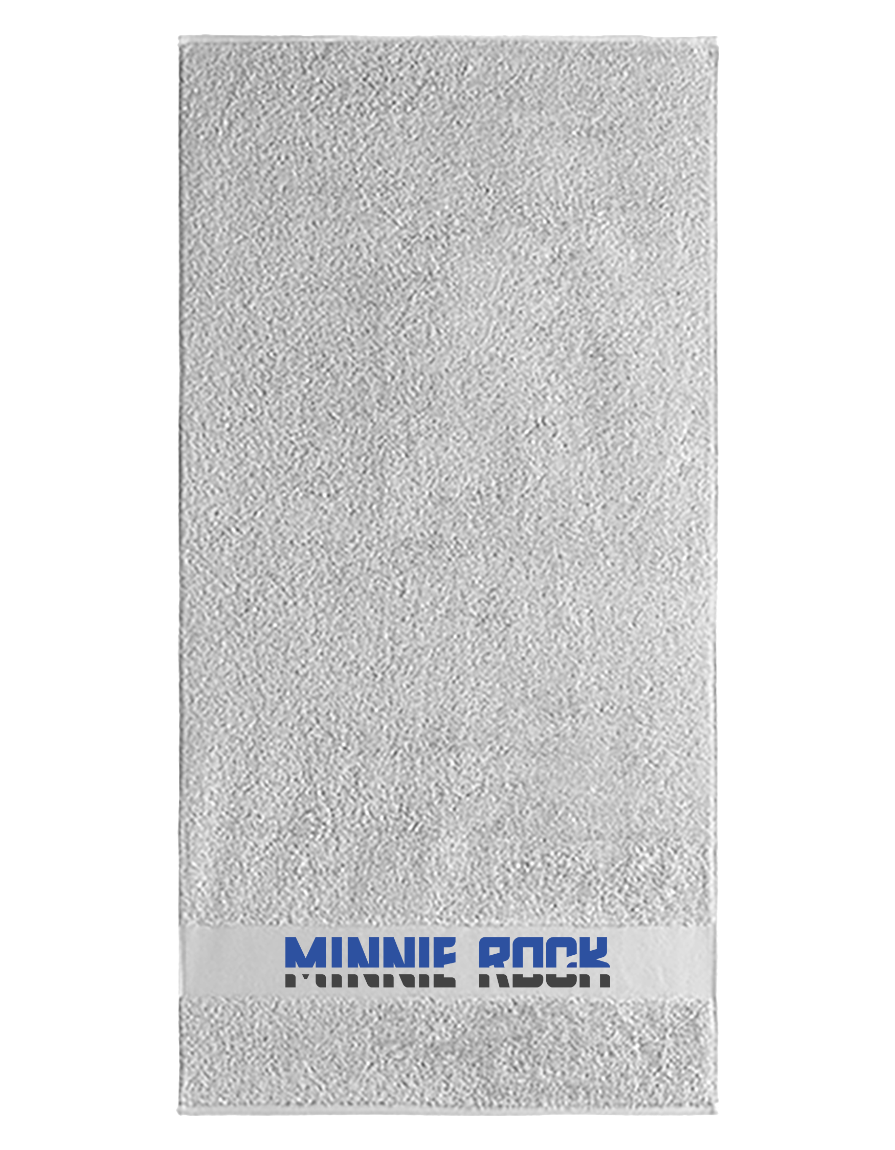 minnie rock - Schriftzug Handtuch [weiß]